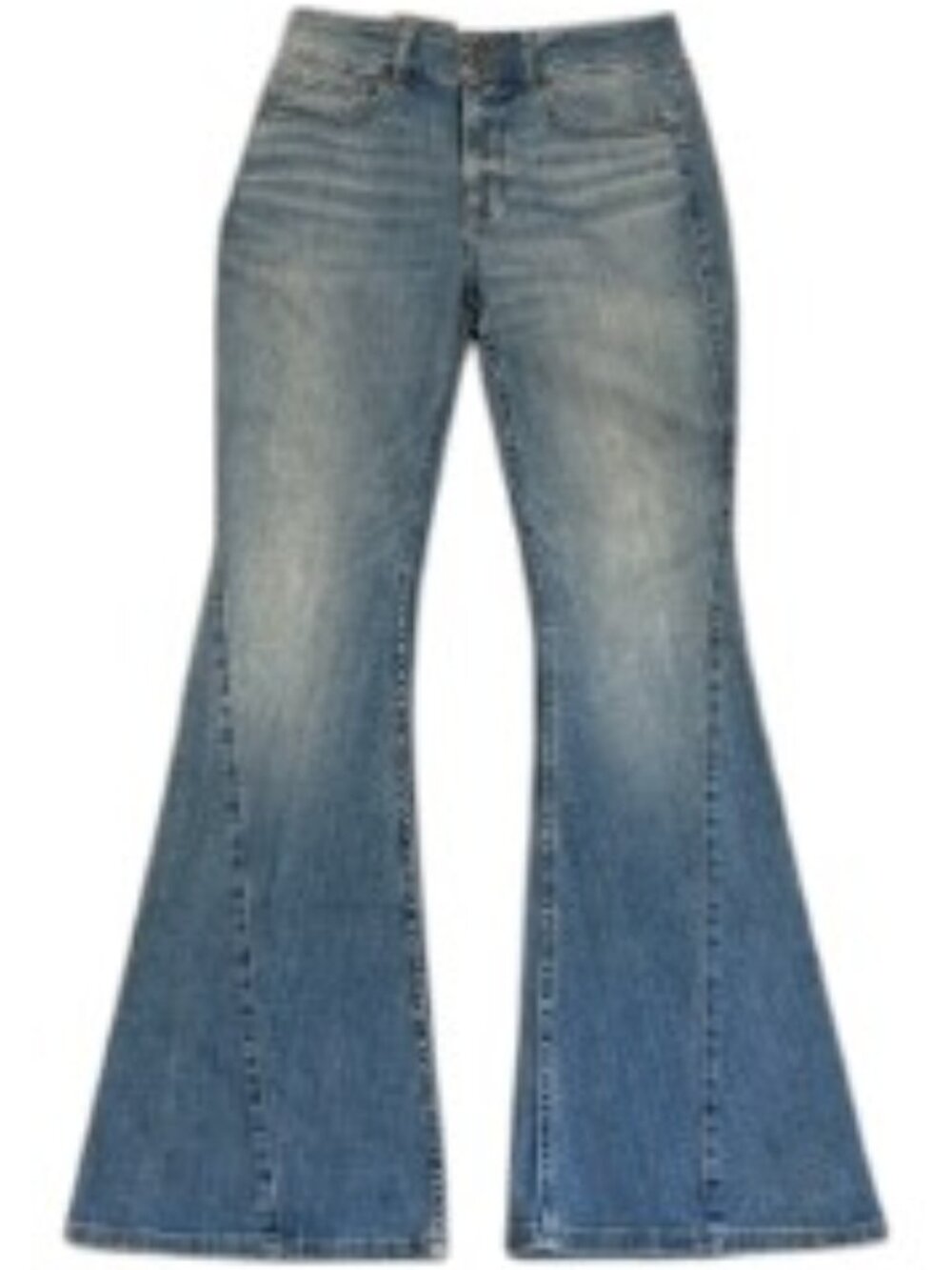 Shyanne Boot Barn Western Hi-Rise Bootcut Flare Two Button Jeans Size 10
